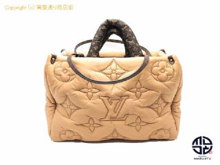 ルイ ヴィトン LOUIS  VUITTON  ルイヴィトン LV ピロー リサイクルナイロン オンザゴーGM トートバック M59007 2WAYバック 【 TM2201105 】の基本紹介画像