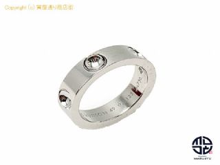 LOUIS VUITTON ルイヴィトン 750 18金ホワイトゴールド プティットバーグ アンプラント リング 指輪 サイズ49 アクセサリー 【 TM2201116 】の基本紹介画像