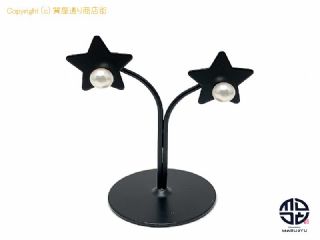 ミキモト MIKIMOTO ミキモト K18 18金イエローゴールド アコヤパール 真珠 ピアス アクセサリー 【 TM2201128 】の基本紹介画像