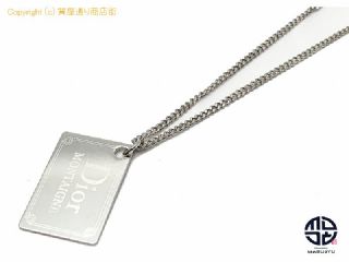クリスチャン ディオール DIOR ディオール プレート ネックレス アクセサリー 【 TM2201139 】の基本紹介画像