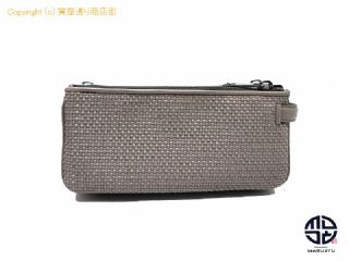 エルメネジルド ゼニア Ermenegildo Zegna エルメネジルド ゼニア レザートリプルジップポーチ バック 【 TM2202074 】の基本紹介画像