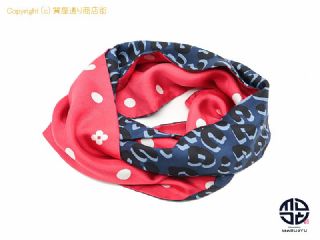 ルイ ヴィトン LOUIS VUITTON ルイヴィトン シルク リバーシブル スヌード スカーフ 【 TM2203002 】の基本紹介画像
