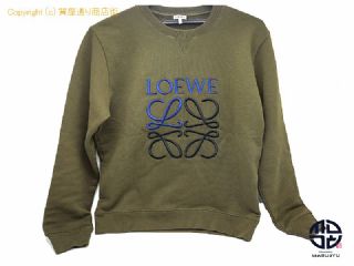 ロエベ LOEWE ロエベ アナグラム コットン トレーナー 長袖 アパレル 【 TM2203035 】の基本紹介画像