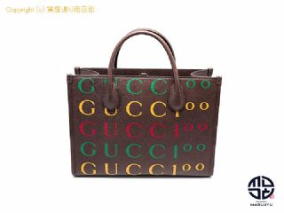 グッチ GUCCI グッチ 100周年スペシャル コレクション 100周年記念 スモール 2WAYトートバック ショルダーバック 【 TM2203069 】の基本紹介画像