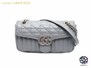 グッチ GUCCI グッチ GGマーモント キルティング スモール ショルダーバック チェーンショルダーバック 【 TM2203070 】の基本紹介画像