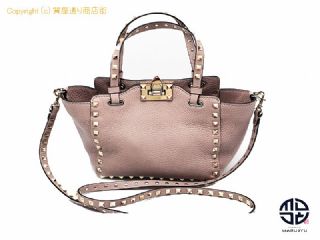 バレンチノ VALENTINO ヴァレンティノ ガラヴァーニ ロックスタッズ ミニ 2WAYハンドバック ショルダーバック 【 TM2203071 】の基本紹介画像