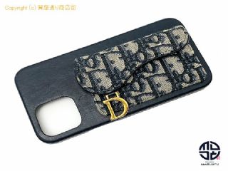 クリスチャン ディオール DIOR ディオール トロッター オブリーク ジャカード サドル アイフォンケース iPhone12proMAX 【 TM2203105 】の基本紹介画像