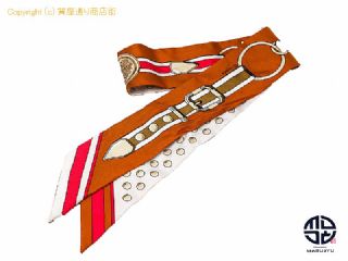 エルメス エルメス シルク ツイリースカーフ 【 TM2205043 】の基本紹介画像