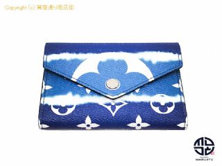 ルイ ヴィトン モノグラム エスカル LOUIS VUITTON ルイヴィトン エスカル ブルー ポルトフォイユ ヴィクトリーヌ M69112 サイフ 【 TM2206004 】の基本紹介画像