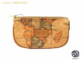 PRIMA CLASSE プリマクラッセ 地図柄 ポーチ 小物入れ 【 TM2206025 】の基本紹介画像