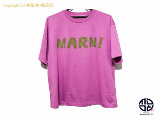 マルニ MARNI マルニ ロゴTシャツ 【 TM2206039 】の基本紹介画像