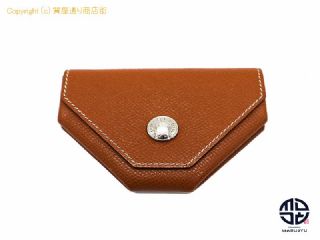 エルメス HERNES エルメス ヴォーエプソン ゴールド ル ソワ サンドゥーズ コインケース 小銭入れ 【 TM2206107 】の基本紹介画像