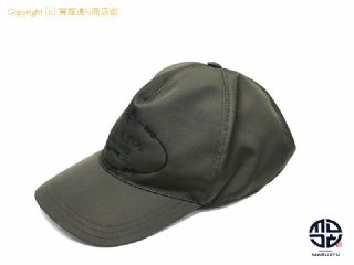 プラダ PRADA プラダ カーキ ナイロン キャップ 帽子 アパレル XLサイズ 【 TM2210036 】の基本紹介画像