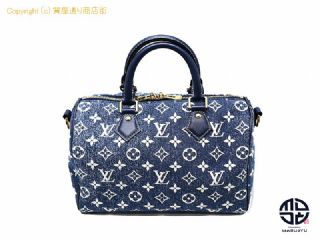ルイ ヴィトン モノグラム ジャガードデニム LOUIS VUITTON スピーディーバンドリエール25 モノグラムジャガードデニム 【 TM2206153 】の基本紹介画像