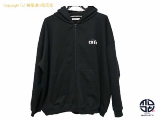 バレンシアガ バレンシアガ CREW  ジップアップパーカー 【 TM2207110 】の基本紹介画像