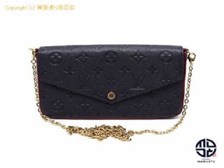 ルイ ヴィトン アンプラント LOUIS VUITTON ルイヴィトン モノグラムアンプラント ポシェット フェリシー M64099 チェーン ショルダーバック 【 TM2208004 】の基本紹介画像