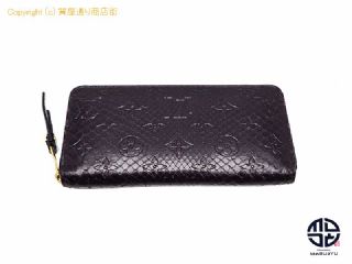 ルイ ヴィトン LOUIS VUITTON ルイヴィトン パイソン オーブ ジッピーウォレット M91449 長財布 【 TM2208006 】の基本紹介画像