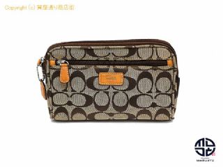 コーチ COACH コーチ シグネチャー ポーチ 小物入れ 【 TM2208017 】の基本紹介画像