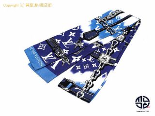 ルイ ヴィトン LOUIS VUITTON バンドー モノグラム コンフィデンシャル プリント スカーフ M76102 アパレル 【 TM2208008 】の基本紹介画像