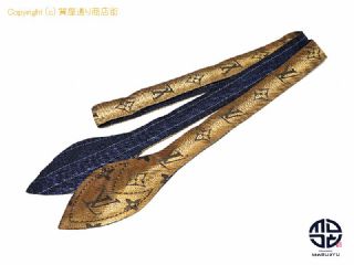 ルイ ヴィトン LOUIS VUITTON バンドー・3D ツイリー スカーフ M76931 【 TM2208053 】の基本紹介画像