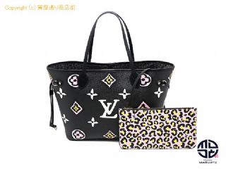 ルイ ヴィトン モノグラム LOUIS VUITTON ルイヴィトン ワイルド・アット・ハート モノグラム ネヴァーフルMM ノワール トートバック M45818 【 TM2208138 】の基本紹介画像