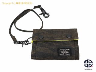 ポーター ポーター カモフラージュ柄 3つ折り財布 【 TM2209023 】の基本紹介画像