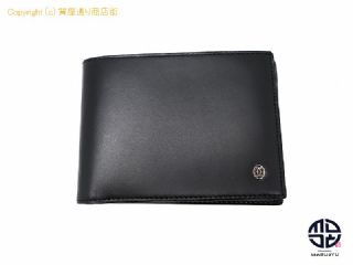 カルティエ カルティエ カーフ 黒 2つ折り財布 サイフ 【 TM2209025 】の基本紹介画像