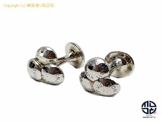 ルイヴィトン LOUIS VUITTON ブトンドゥ マンシェット・モチーフ ブーケドクルー シルバーカフス M30566 【 TM2210035 】の基本紹介画像