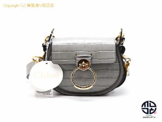クロエ Chloe TESS スモールバック クロコ型押しハンドバック ショルダーバック 【 TM2210050 】の基本紹介画像
