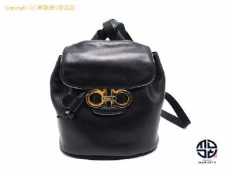 フェラガモ Ferragamo フェラガモ ガンチーニ ミニリュックサック 【 TM2211106 】の基本紹介画像