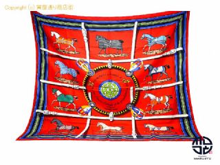 エルメス HERMES エルメス シルク スカーフ カレ90 【 TM2212026 】の基本紹介画像