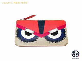 フェンディ FENDI フェンディ キーリング付コインケース モンスター 【 TM2212062 】の基本紹介画像