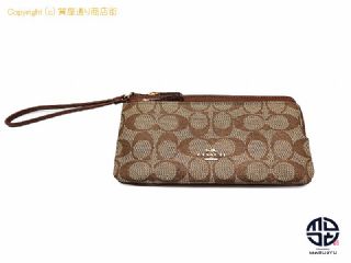 コーチ COACH コーチ シグネチャー ダブルジップ ウォレット ポーチ C5576 【 TM2212098 】の基本紹介画像
