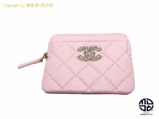 シャネル CHANEL シャネル ラインストーン ココマーク ジップコンパース AP2741 【 TM2301015 】の基本紹介画像