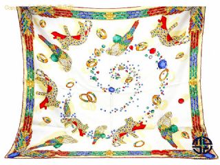 カルティエ CARTIER カルティエ シルク スカーフ 【 TM2301082 】の基本紹介画像