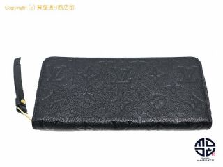 ルイ ヴィトン アンプラント LOUIS VUITTON ルイヴィトン モノグラム アンプラント ノワール ジッピーウォレット M61864 長財布 【 TM2301088 】の基本紹介画像
