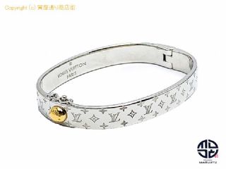ルイヴィトン LOUIS VUITTON ルイヴィトン カフ・ナノグラム Sサイズ ブレスレット バングル M00249 アクセサリー 【 TM2301152 】の基本紹介画像