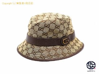 グッチ GUCCI グッチ GGキャンバス フェドラハット バケットハット キャップ 576587 帽子 アパレル 【 TM2302054 】の基本紹介画像