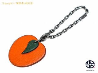 エルメス HERMES エルメス フルーツバックチャーム アプリコット あんず キーホルダー 【 TM2302060 】の基本紹介画像
