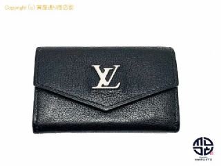 ルイ ヴィトン LOUIS VUITTON ルイヴィトン ポルトフォイユ ロックミニ ノワール 3つ折りコンパクト財布  M63921 サイフ 【 TM2302072 】の基本紹介画像