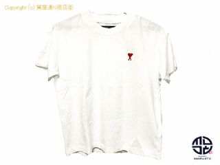 アミ ami alexandre mattiussi アミ アレクサンドルマテュッシ 白 半袖 Tシャツ レディース 服 BFFJ109 723 アパレル Sサイズ 【 TM2303004 】の基本紹介画像