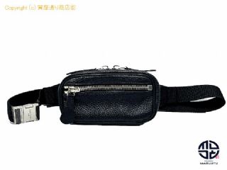 メゾンマルジェラ Maison Margiela メゾンマルジェラ 黒 ベルトバック ウエストポーチ S55WB0019/P0399 ボディバック 【 TM2303006 】の基本紹介画像