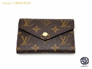 ルイ ヴィトン モノグラム LOUIS VUITTON ルイヴィトン モノグラム フューシャ ポルトフォイユ ヴィクトリーヌ M41938 3つ折り財布 サイフ 【 TM2303010 】の基本紹介画像