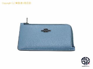 コーチ COACH コーチ 水色 カードケース 定期入れ 小銭入れ コインケース 【 TM2302017 】の基本紹介画像