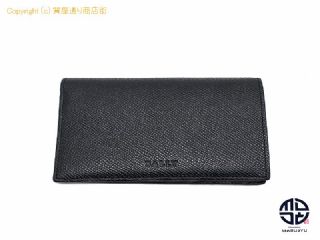 バリー BALLY バリー 黒 ブラック 2つ折りカードケース 【 TM2303042 】の基本紹介画像