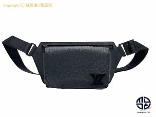 ルイ ヴィトン LOUIS VUITTON ルイヴィトン レザー 黒 テイクオフスリング ボディバック M57081 【 TM2303048 】の基本紹介画像
