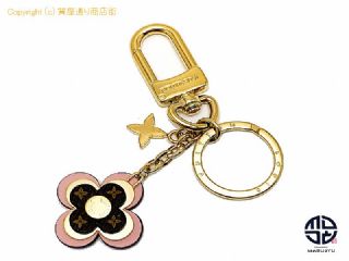 ルイ ヴィトン LOUIS VUITTON ルイヴィトン ポルトクレ ブルーミングフラワーBB M63085 バックチャーム キーホルダー 【 TM2303050 】の基本紹介画像