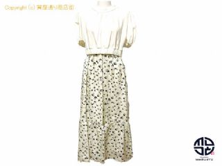 アンダーカバー SUE UNDERCOVER スーアンダーカバー 燕 つばめ レディース ロング ワンピース SUIBI703 スカート 半袖 服 アパレル サイズ1 【 TM2303093 】の基本紹介画像