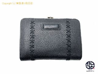 山本寛斎 KANSAI YAMAMOTO  山本寛斎 2つ折りガマ口財布 【 TM2303076 】の基本紹介画像
