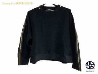 アンダーカバー UNDERCOVER アンダーカバー 黒 ブラック コットン トップス トレーナー UC2B1805-2 長袖 レディース 服 サイズ2 アパレル 【 TM2303095 】の基本紹介画像